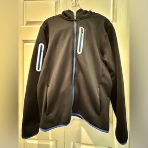 Vineyard Vines Mens Size M Performance Sailing Tech Full Zip Hoodie Jacket Boat